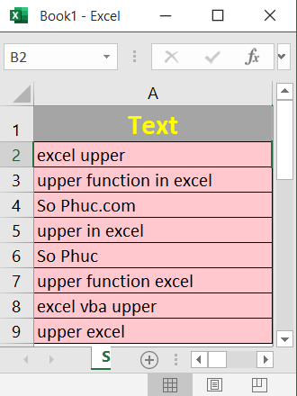 Excel UPPER - How to use the Excel UPPER function