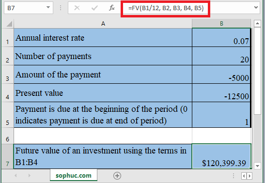 FV Function in Excel - How to use FV Function in Excel
