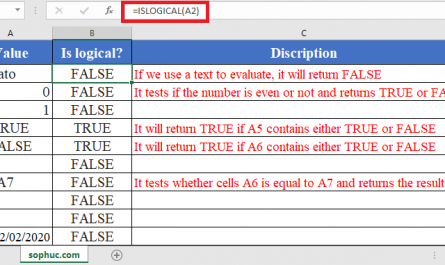 ISLOGICAL Function in Excel 445x265 - How to use ISLOGICAL Function in Excel