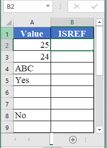 ISREF Function - How to use ISREF Function in Excel