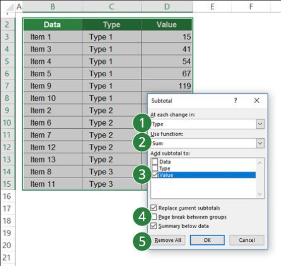 subtotal in excel everything you should know 2 - SUBTOTAL in Excel: Everything You Should Know